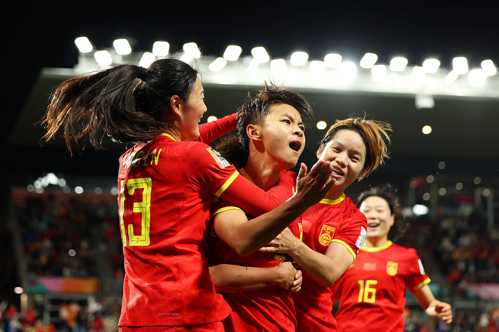 中国女足取得国际比赛的重要胜利