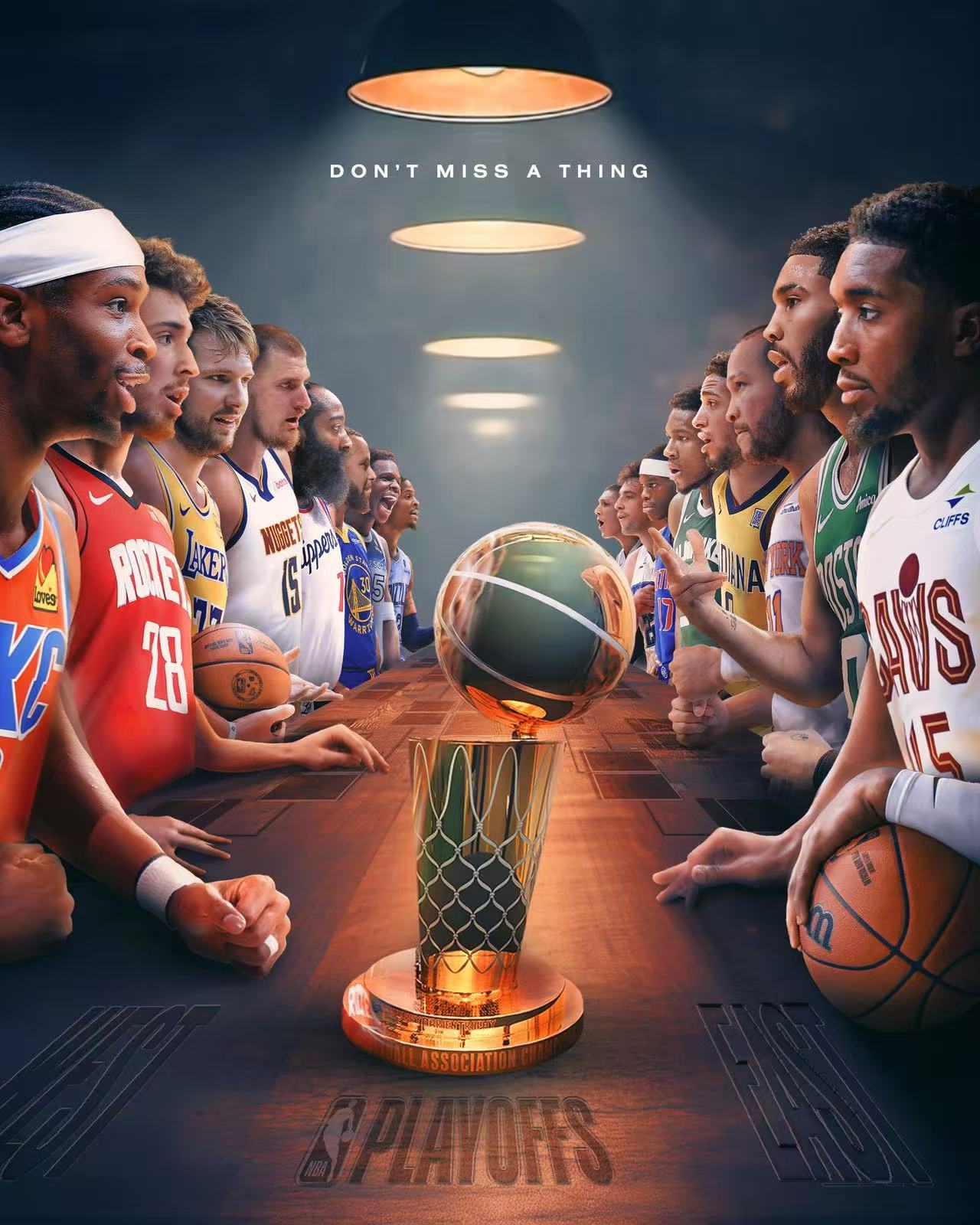 NBA季后赛形势喜人，各队火力全开展示实力的简单介绍